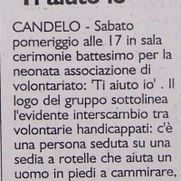  «Ti Aiuto Io» da Eco di Biella del 03/04/2003,,
