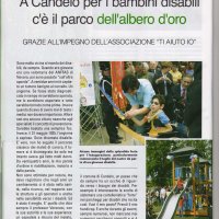 Per i bimbi disabili c'è il parco dell'Albero d'Oro (Pag. 1) da Foglie del 07/2009