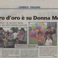 L'abero d'oro è su Donna Moderna da Il Biellese del 27/05/2014