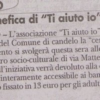 Cena benefica di «Ti aiuto io» da La Provincia del 22/11/2003